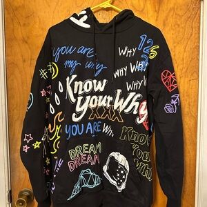 Dream Clothing Know Your Why Oversized Hoodie